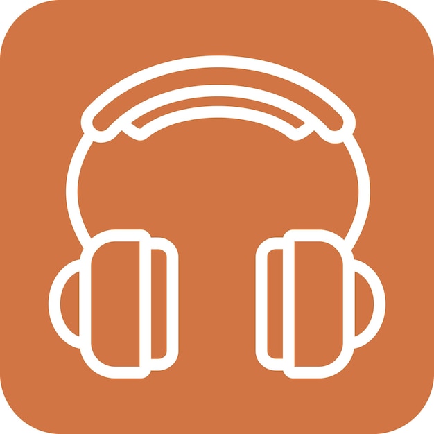 Vector vector design headphone icon style