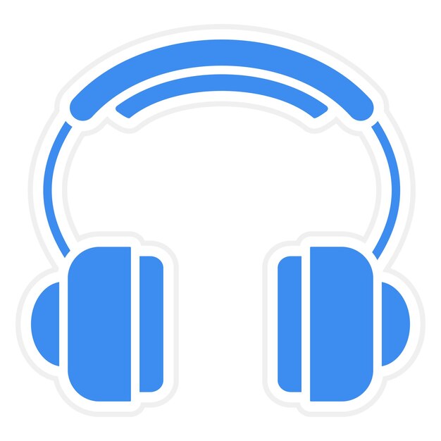 Vector vector design headphone icon style