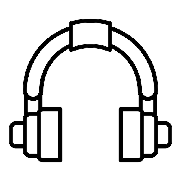 Vector Design Headphones Icon Style