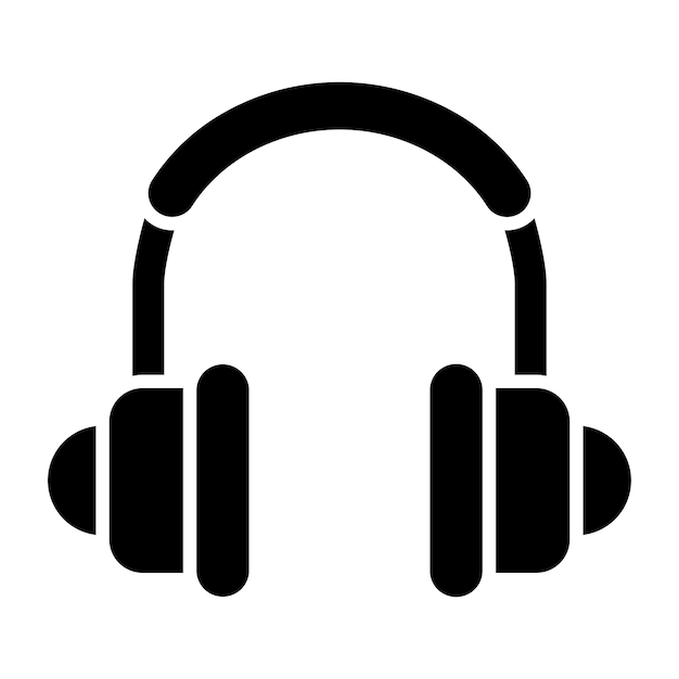 Vector vector design headphones icon style