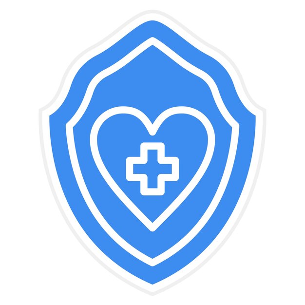 Vector vector design health icon style