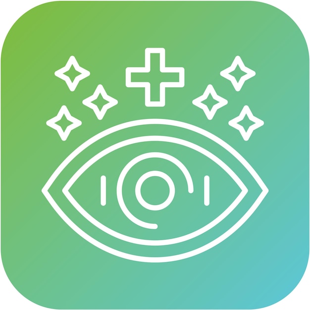 Vettore vector design healthy eye icon style