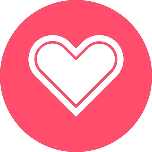 Vector Design Heart Icon Style