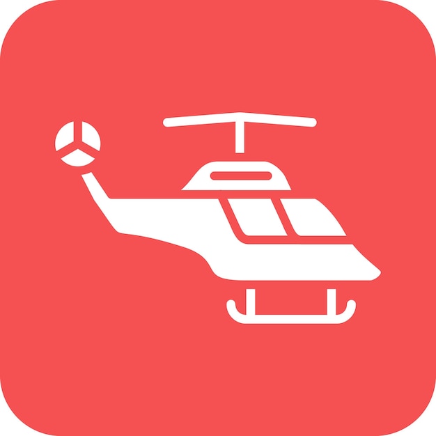 Vector vector design helicopter icon style