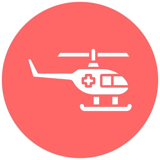 Vector vector design helicopter icon style