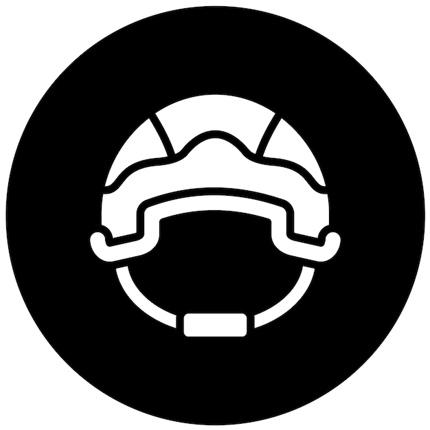 Vector Design Helmet Icon Style