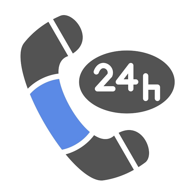 Vector vector design helpline support icon style