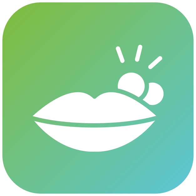 Vector Design Herpes Icon Stijl
