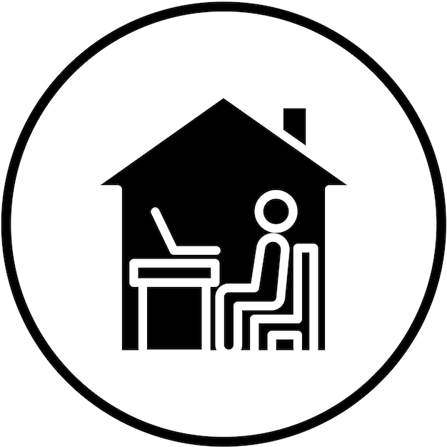 Vector Design Home Office Icon Style