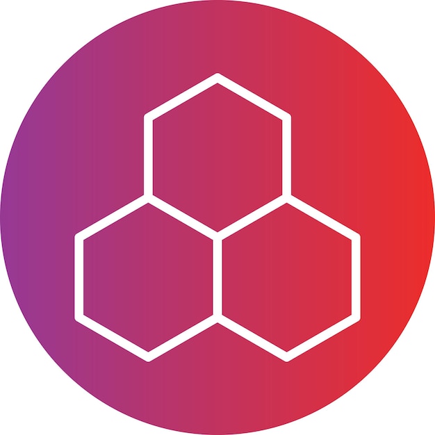 Vector Design Honeycomb Icon Style