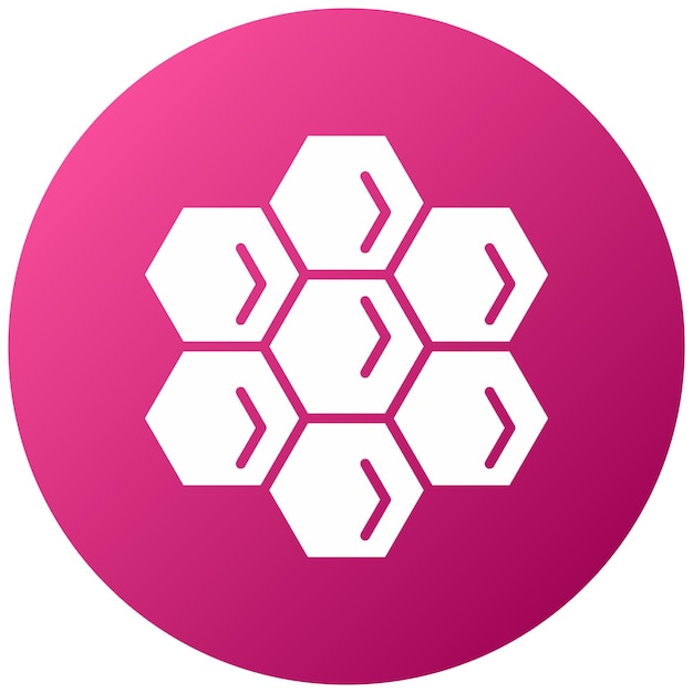 Vector vector design honeycomb icon style