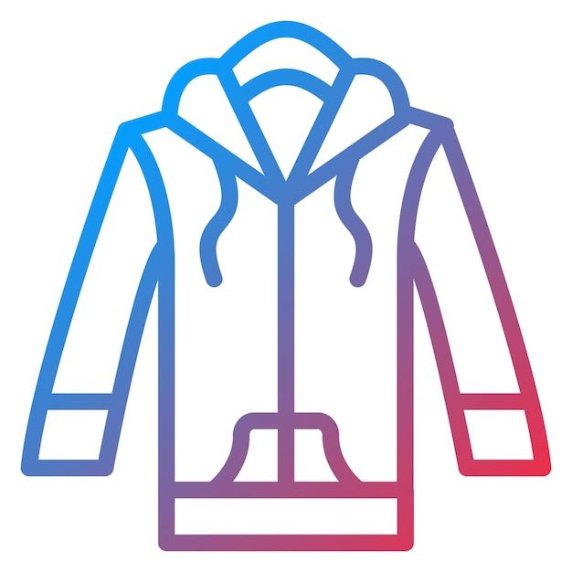 Vector vector design hoodie icon style