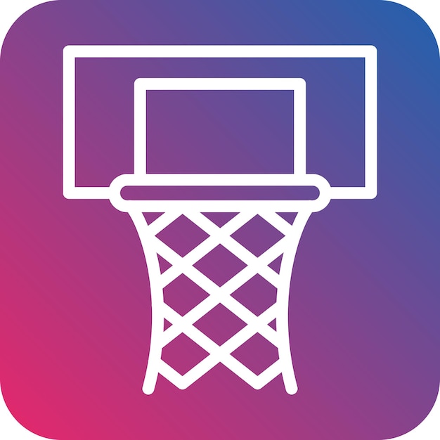 Vector vector design hoop icon style