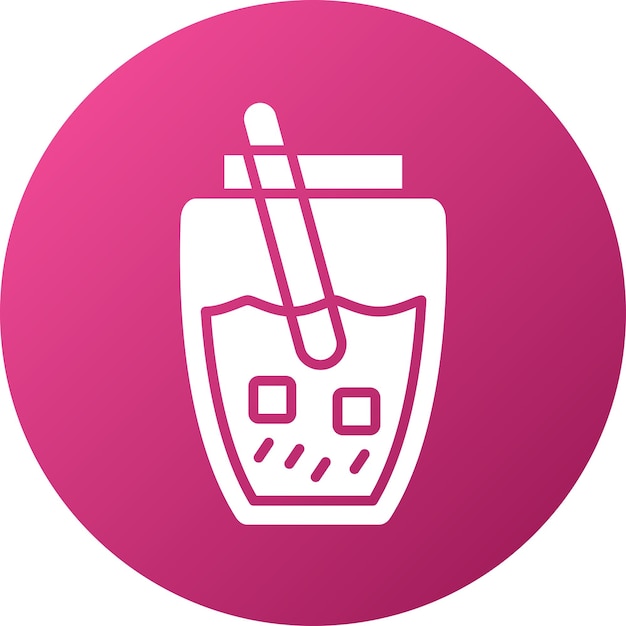 Vector vector design horchata icon style