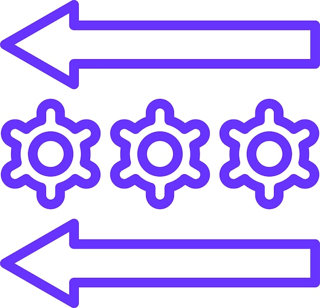 Векторный дизайн горизонтальной интеграции