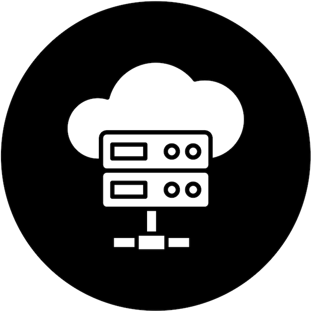Vector Design Hosted Services Icon Style