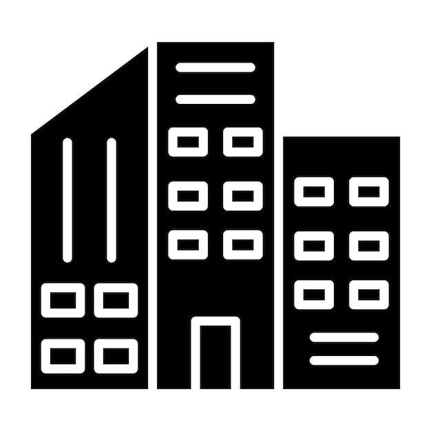 Vector Design Hotel Icon stijl