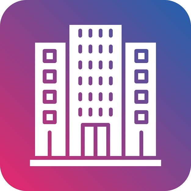 Vector vector design hotel icon style