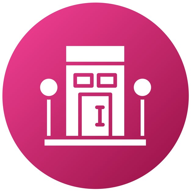 Vector vector design hotel icon style