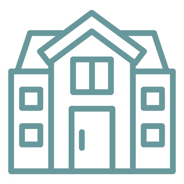 Vector vector design house icon style