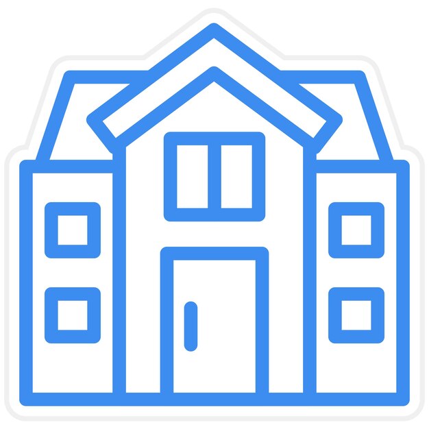 Vector design house icon style