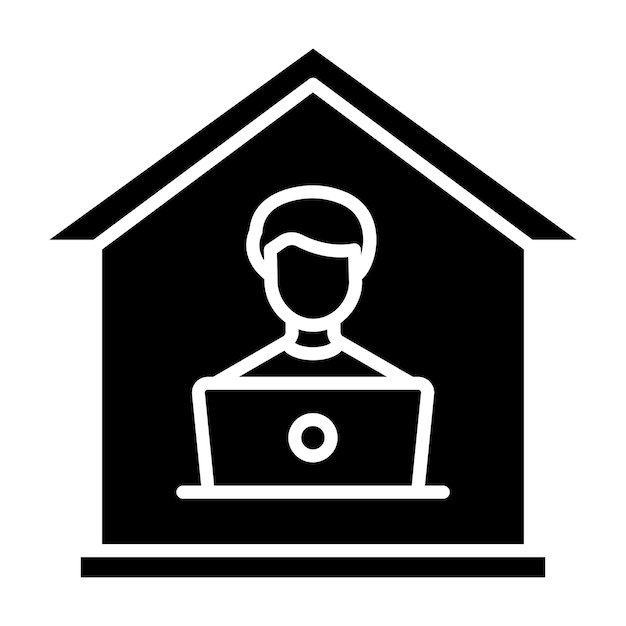Vector Design House Sitting Icon Style