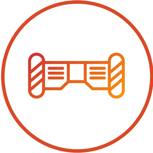 Vector vector design hoverboard icon style