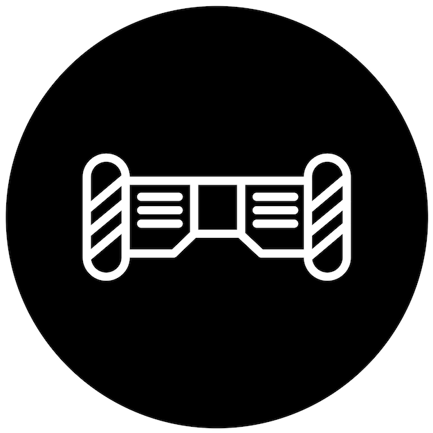 Vector vector design hoverboard icon style