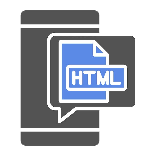 Vector Design Html Icon Style