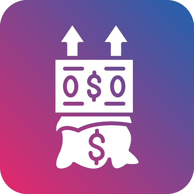 Vector vector design income icon style