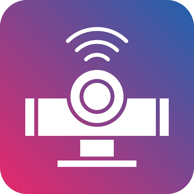 Vector design infrared sensor icon style