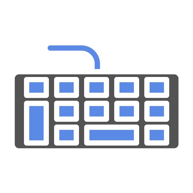 Vector Design Input Device Icon Style