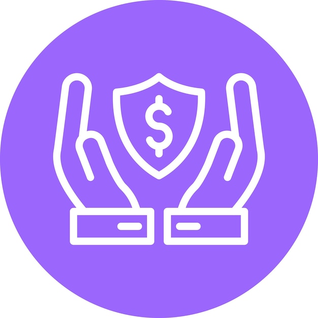 Vector Design Insurance Icon Style