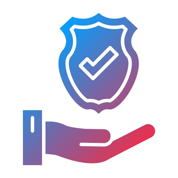 Vector Design Insurance Icon Style