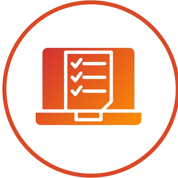 Vector Design Interactive Learning Icon Stijl