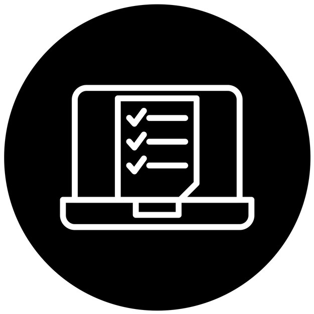 터 디자인 인터랙티브 학습 아이콘 스타일