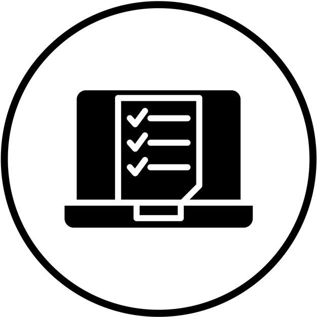 터 디자인 인터랙티브 학습 아이콘 스타일