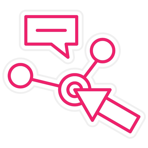 Vector vector design interactivity icon style