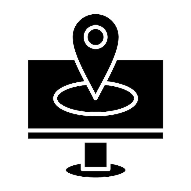 Design vettoriale dell'icona dell'indirizzo ip