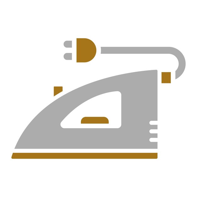 Vector vector design iron icon style