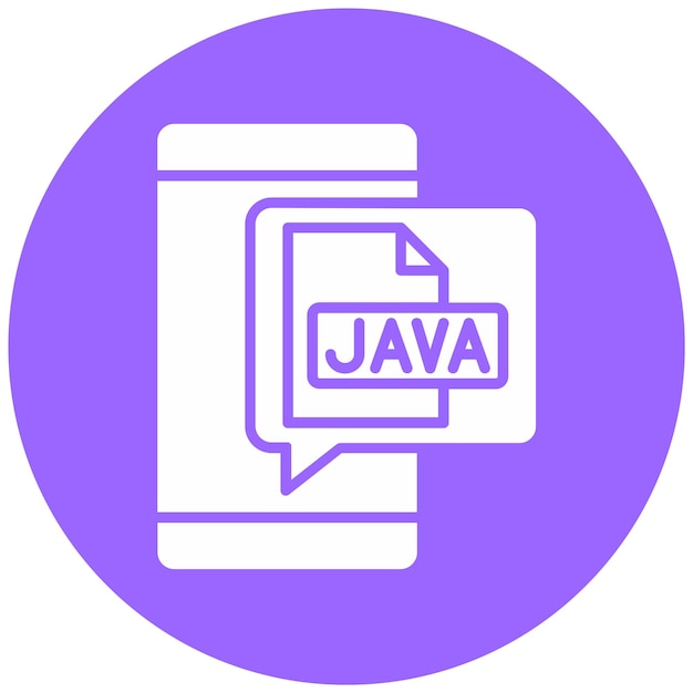 ベクトルデザイン Java アイコンスタイル