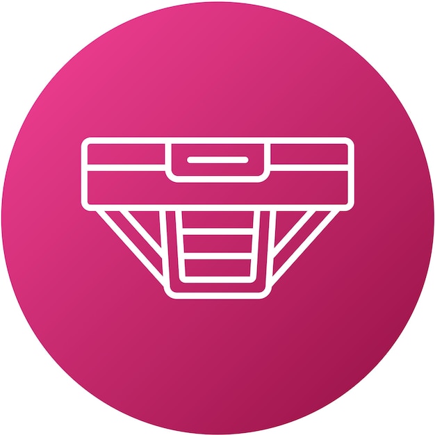 Vector design jockstrap icon style