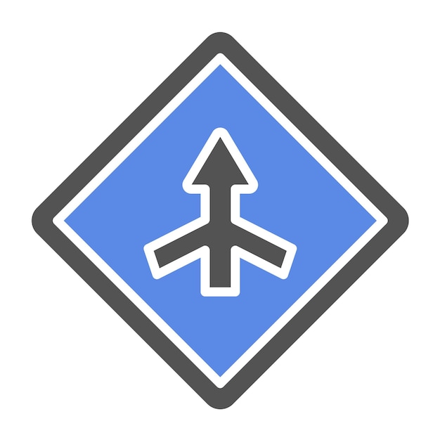 Vector design join road icon style