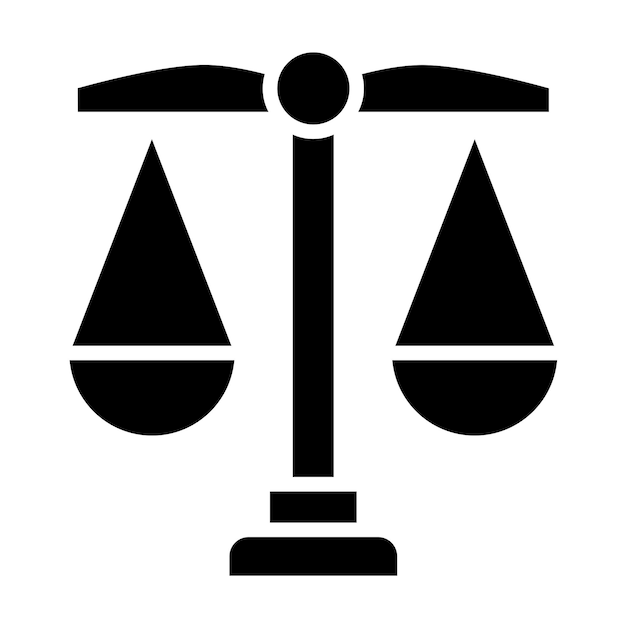 Векторный дизайн Justice Icon Style