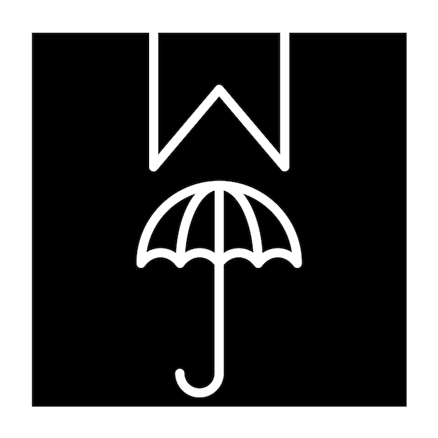 Vector vector design keep dry icon style