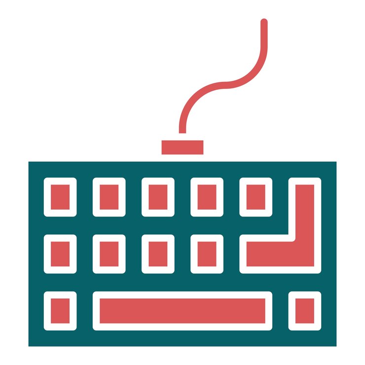 Vector vector design keyboard icon style