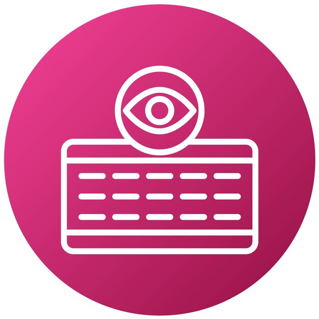 Vector Design Keylogger Icon Stijl