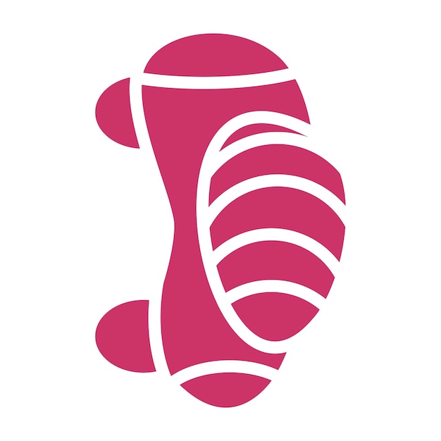 Vector Design Knee Pads Icon Stijl