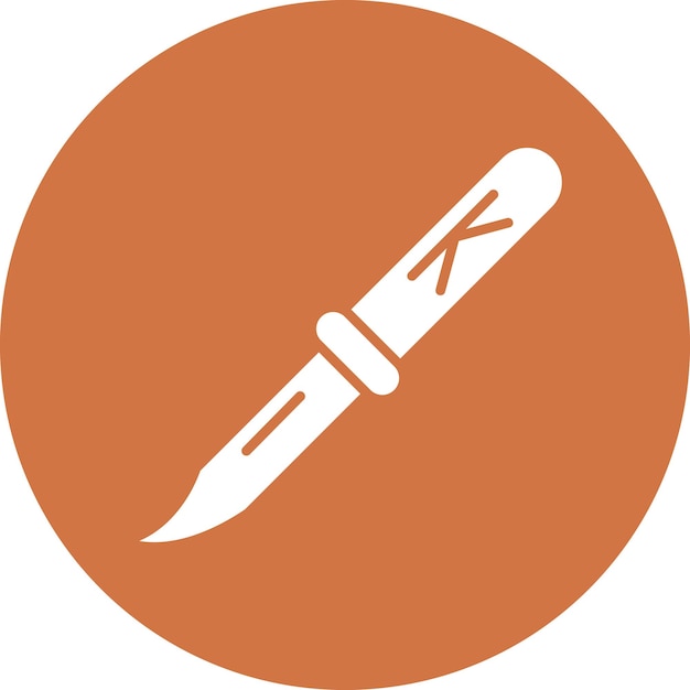 Vector Design Knife Icon Stijl