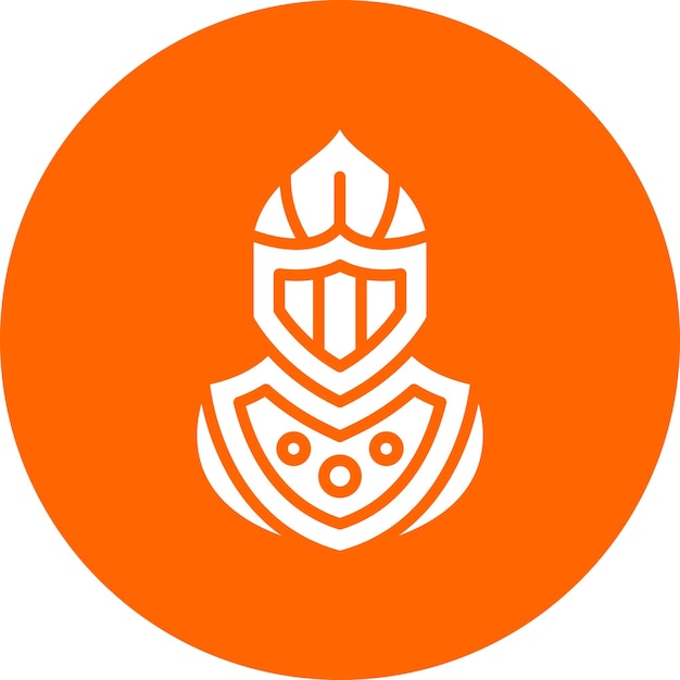 Vector Design Knight Icon Style